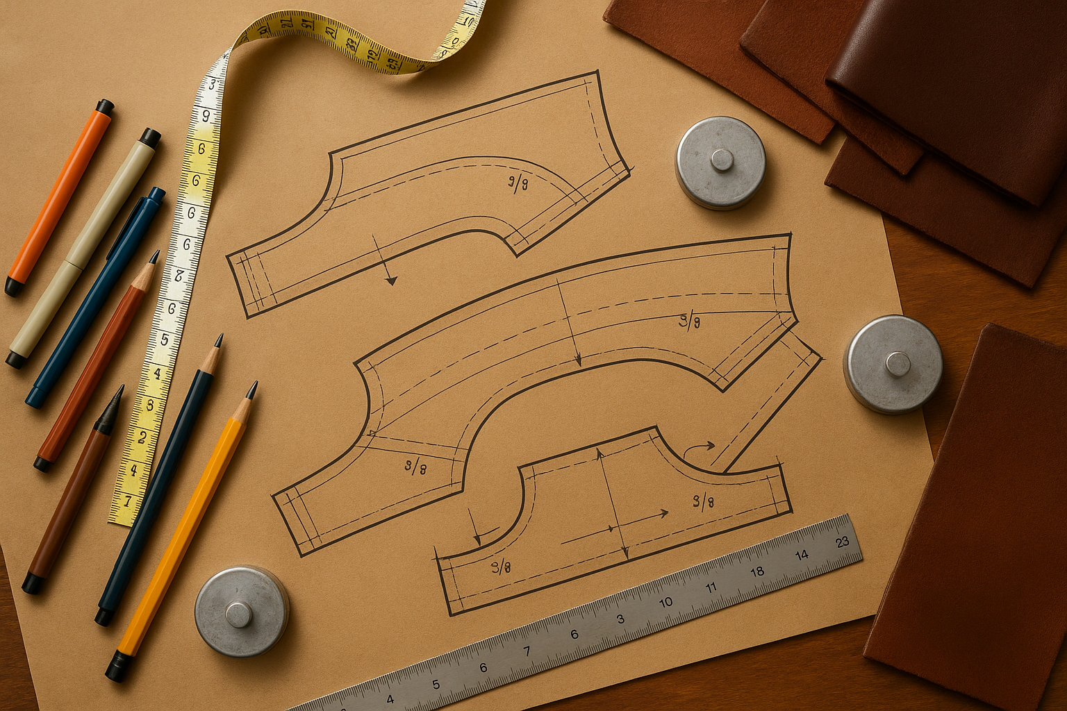 How to Make a Collar Pattern for Leather Jackets